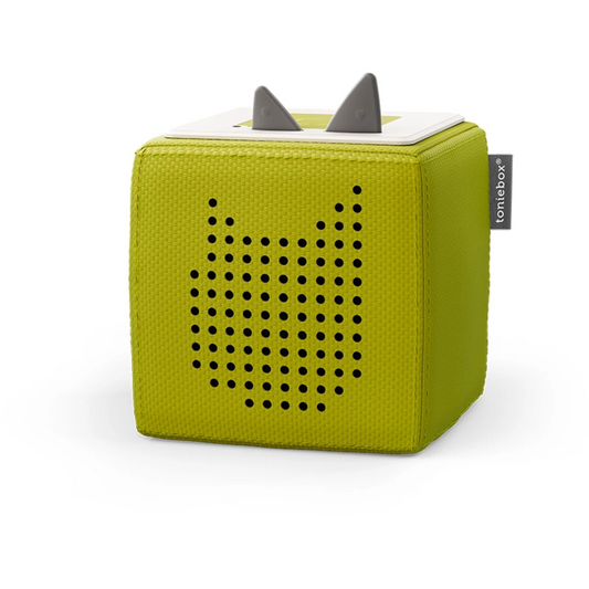 Tonies Toniebox Starterset Grün (Kreativ-Tonie), Lautsprecher